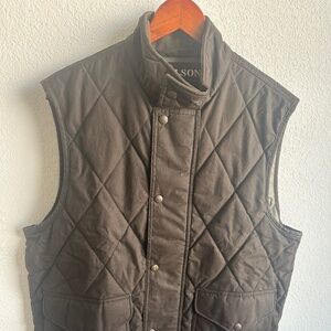 FILSON QUILTED POLSON VEST | COYOTE BROWN - Size Medium
